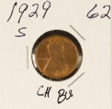 1929-S LINCOLN CENT - BU