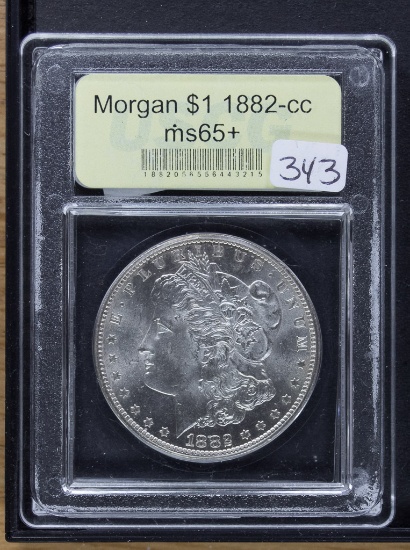1882-CC MORGAN DOLLAR - UNC