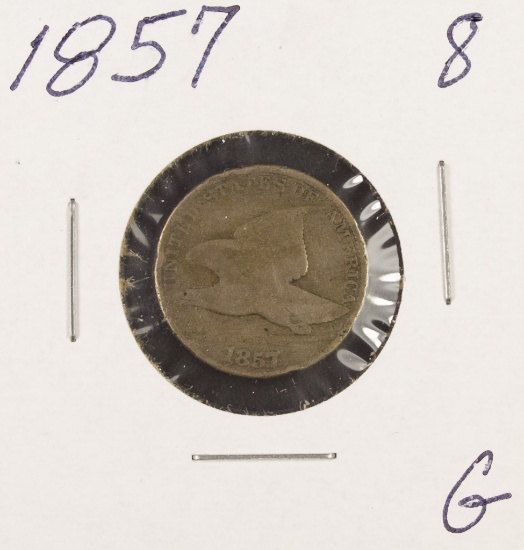 1857 - FLYING EAGLE CENT - G