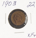1903 - INDIAN HEAD CENT - XF+