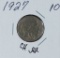 1927  - BUFFALO NICKEL -CH AU