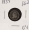 1837 - CAPPED BUST HALF DIME - G