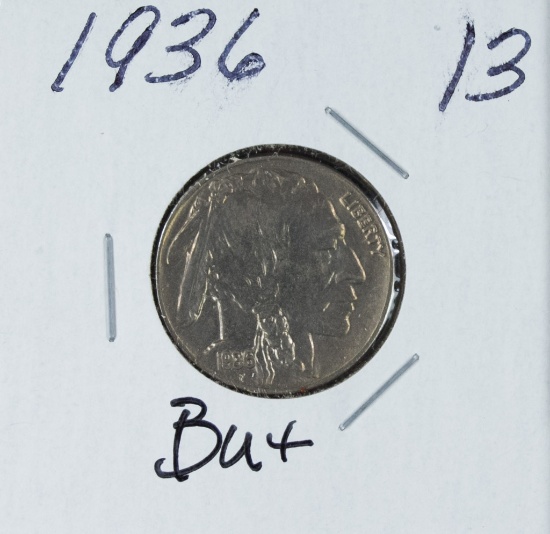 1936 - BUFFALO NICKEL - BU