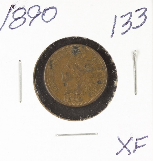 1890 - INDIAN HEAD CENT - XF