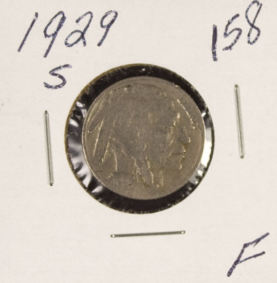 1929-S BUFFALO NICKEL - F