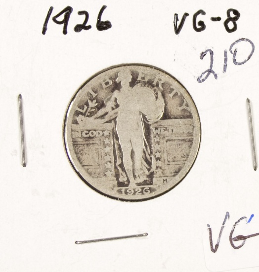 1926 - STANDING LIBERTY QUARTER - VG