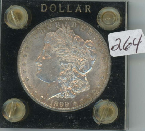 1899-S MORGAN DOLLAR - AU