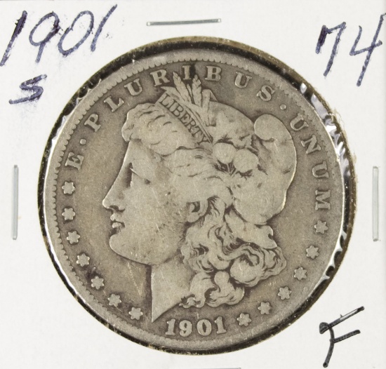 1901-S MORGAN DOLLAR - F