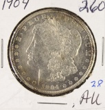 1904 - MORGAN DOLLAR - AU