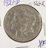 1921-D MORGAN DOLLAR -XF