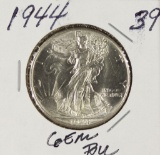 1944 - WALKING LIBERTY HALF DOLLAR - GEM BU