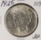 1925 - PEACE DOLLAR - AU