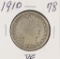 1910 - BARBER HALF DOLLAR - VF