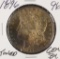 1896 - MORGAN DOLLAR - GEM BU - TONED