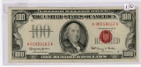 SERIES OF 1966 $100 - US NOTE - RED SEAL