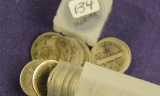 1-ROLL MERCURY DIMES