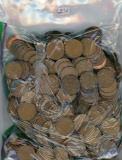 LOT OF 500 - WHEAT EAR LINCOLN CENTS