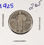 4 OF 4 STANDING LIBERTY QUARTERS