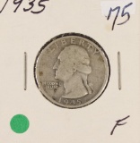 1935 - WASHINGTON QUARTER - F