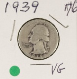 1939 - WASHINGTON QUARTER - VG