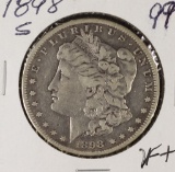 1898-S MORGAN DOLLAR - VF