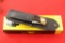 Buck #110 Lock Back Knife with Leather Case and