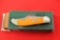 Case #10265SS, 2 Blade Pocket Knife, Orange
