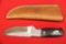 C F K Cutlery USA, Sheath Knife, Hand Made
