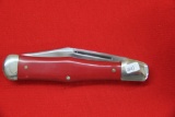 Queen Steel, Single Blade Pocket Knife, Smooth