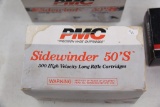 1 Box of 500, PMC Sidewinder 50's 22 LR