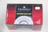 1 Box of 100, Federal 9 mm Luger 115 gr FMJ RN