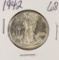 1942 - WALKING LIBERTY HALF DOLLAR - UNC