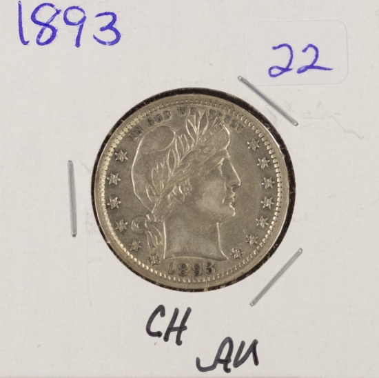 1893 - BARBER QUARTER - CH AU