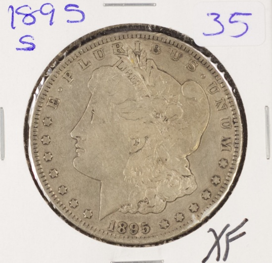 1895-S MORGAN DOLLAR - XF - KEY