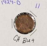 1929-D LINCOLN CENT - CH BU