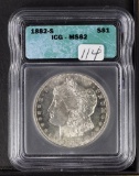 1882-S  ICG MS62  - MORGAN DOLLAR