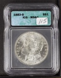 1883-O  ICG MS63  - MORGAN DOLLAR