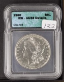 1900 - ICG AU58 DETAILS - MORGAN DOLLAR