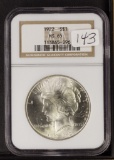 1922 - NGC MS65 - PEACE DOLLAR