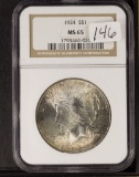 1924 - NGC MS65 - PEACE DOLLAR