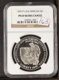 1997-P NGC PF69 - SILVER DOLLAR