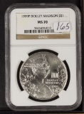 1999-P NGC MS70 - SILVER DOLLAR