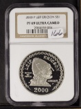 2000-P NGC PF69 - SILVER DOLLAR