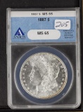 1887 - ANACS MS65 MORGAN DOLLAR