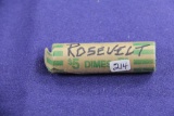 1-ROLL SILVER ROOSEVELT DIMES (50 COINS)