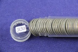 35 MIXED LIBERTY & BUFFALO NICKELS - DATELESS -F