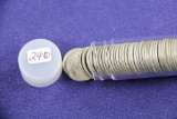 1 - ROLL SILVER ROOSEVELT DIMES (50 COINS)