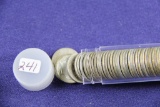 1 - ROLL SILVER ROOSEVELT DIMES (50 COINS)