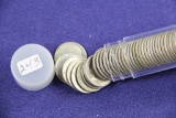 1 - ROLL SILVER ROOSEVELT DIMES (50 COINS)