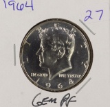 1964 - PROOF KENNEDY HALF DOLLAR